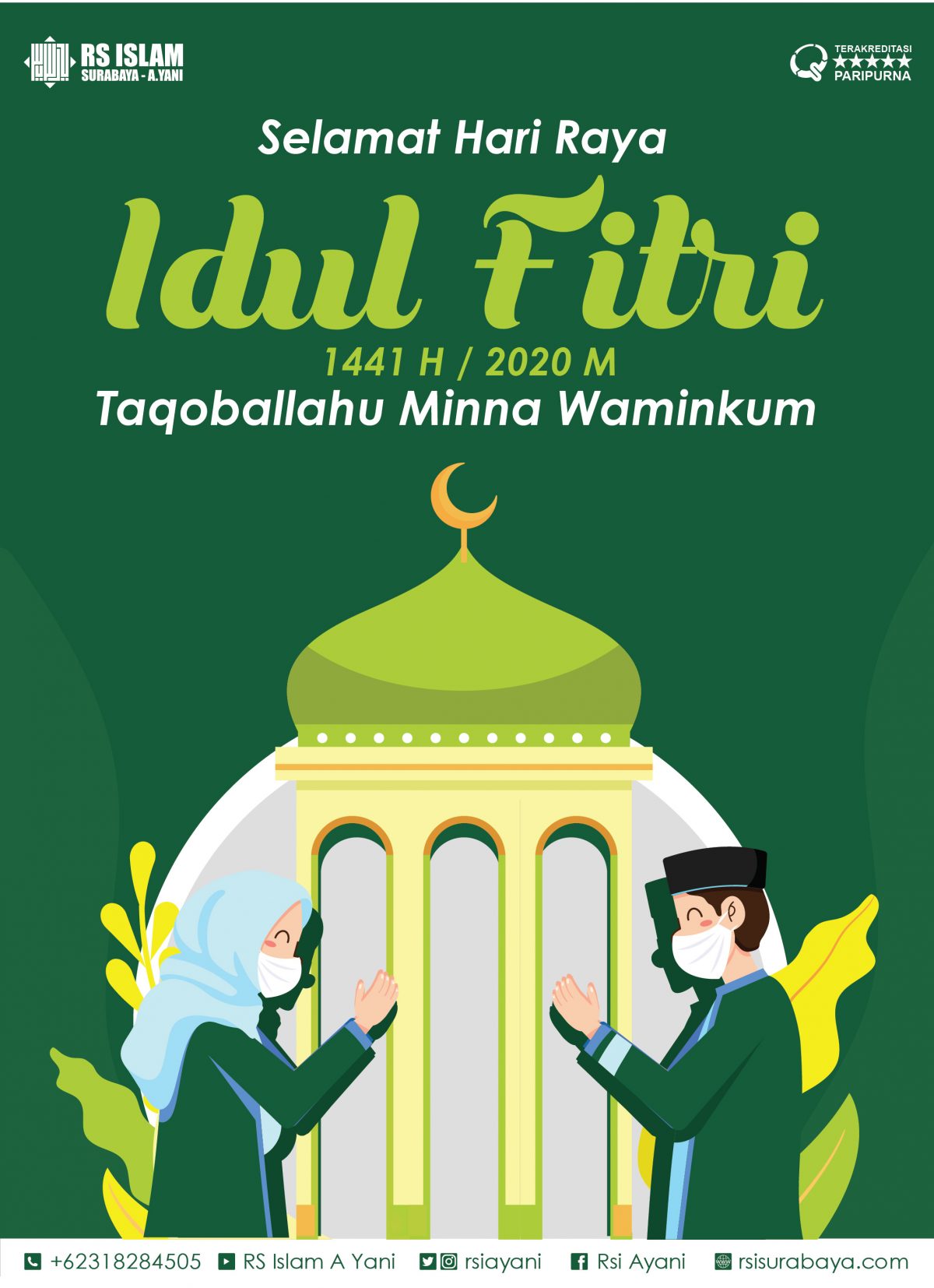 Selamat Hari Raya Idul Fitri – RS Islam Surabaya